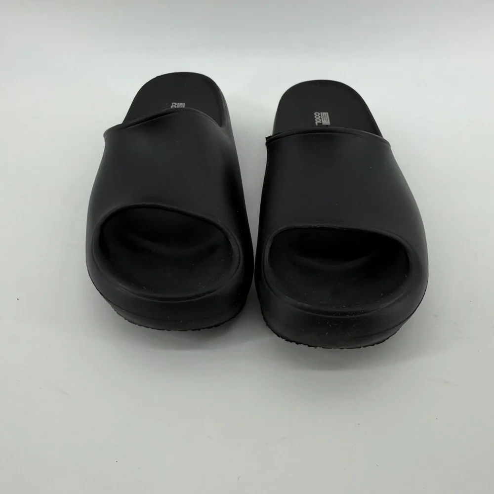 32 Degrees Cool Unisex Cushion Slide Sandals Black Size M W7.5-8.5 M5.5-6.5‎
